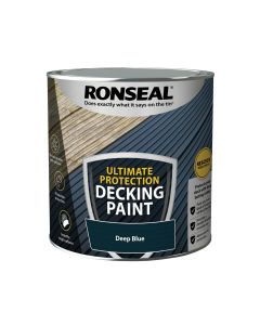 RONSEAL 39147 ULTIMATE PROTECTION DECKING PAINT DEEP BLUE 2.5LTR