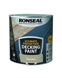 RONSEAL 39164 ULTIMATE PROTECTION DECKING PAINT WARM STONE 2.5LTR