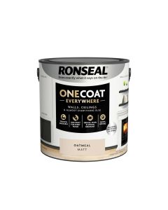 RONSEAL ONE COAT EVERYWHERE PAINT OATMEAL MATT 2.5L