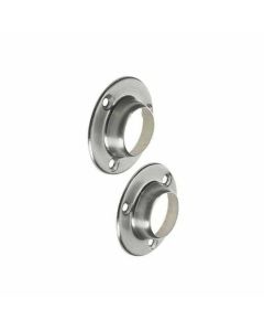 Q625BC CHROME PLATED DULUXE  END SOCKETS 1"   [PK X 2]