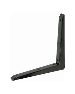 BRMB200MB MITRED SHELF BRACKET BLACK  8" X 8" [EACH]