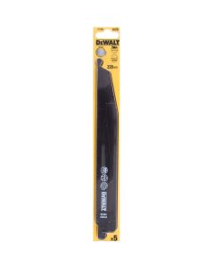 (C) DT2363-QZ  DEWALT RECIP SAW BLADE FINE FAST CUT WOOD 228MM [PK-5]