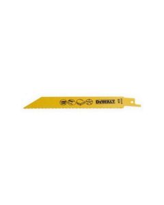 DT2402-QZ  DEWALT RECIP BLADE PROGRESSOR TIMBER/PLASTIC 203MM [PK-5]