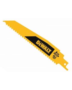 DT90380-QZ  DEWALT RECIP SAW BLADE WOOD DEMOLITION 152MM [PK-5]