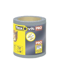 66261104026 FLEXOVIT YELLOW TRADE ROLL 115x5m P120