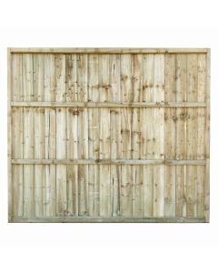 *CLEARANCE* 6' FULLY FRAMED F/EDGE FENCE PANEL 1828MM X 1828MM PRESSURE TREATED GREEN