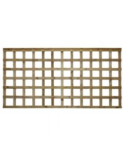 *CLEARANCE* 3' SQUARE TRELLIS 915 x 1828mm PRESSURE TREATED GREEN