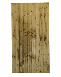 *CLEARANCE* SQUARE TOP F/EDGE GATE 1750 x 915mm PRESSURE TREATED GREEN