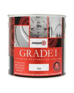 ZINSSER GRADE-1 INTERIOR RESTORATION COATING MATT WHITE 2.5LTR