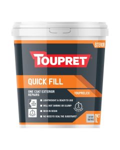 TOUPRET QUICK FILL EXTERIOR READY MIXED FILLER 1LTR