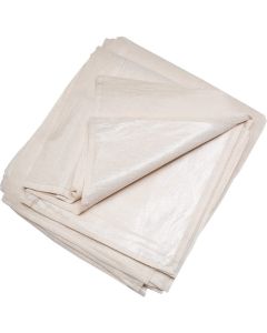 (C) 17032010 COTTON TWILL / POLYTHENE BACKING DUST SHEET 3.6M X 2.7M