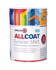 ZINSSER ZN7390002A1 ALLCOAT EXTERIOR WB MATT WHITE 5L