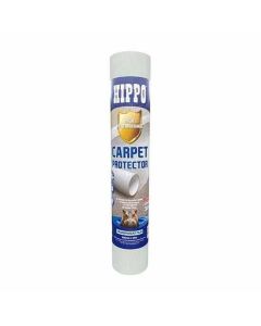 (C) TEMBE H18602 HIPPO HIGH PERFORMANCE CARPET PROTECTOR 600MM X 50M CLEAR