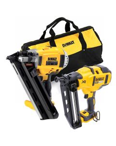 DEWALT DEWDCK2046P2 18V CORDLESS FIRST FIX & SECOND FIX TWIN KIT