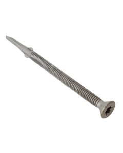 TFCUWWSD5565L TECHFAST WINGED LIGHT/SEC ROOF SCREW CSK 5.5 X 65MM  [BOX-100]