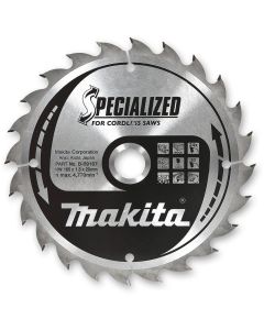 MAKITA B-32904 CIRCULAR SAW BLADE 165MM x 20MM, 24T