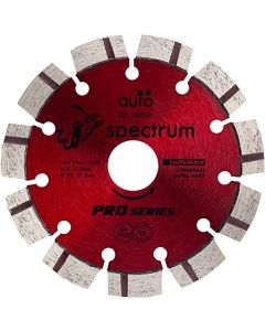 SPECTRUM MX10-230/22 PRO SUPERFAST UNIVERSAL/HARD DIAMOND BLADE 230MM X 22.2