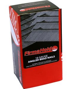 TIMCO ABG1650G GALVANISED 16G ANGLED BRAD NAILS 50MM [2000+2FC]