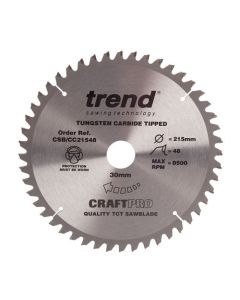 (C) CRAFTPRO SAWBLADE CSB/CC21548 215MM X 48T X 30MM BORE