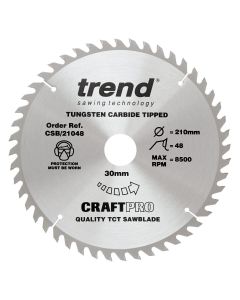 (C) CRAFTPRO SAWBLADE CSB/21048 210MM X 48T X 30MM BORE