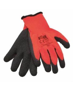 SCAGLOKSTH5 SCAN LATEX THERMAL GLOVES (PK-5) - LARGE