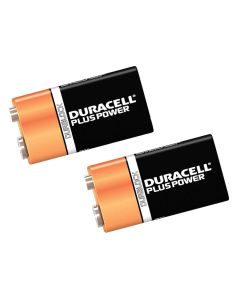 *CLEARANCE* DUR9V100PP2 DURACELL +100% PLUS POWER 9V 2PK