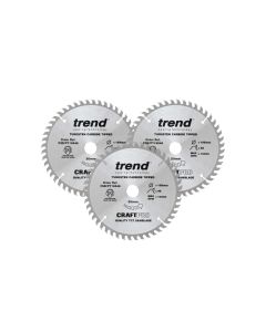 CSB/165/3PK/A 165MM x 20MM SAWBLADE TRIPLE PACK 48T