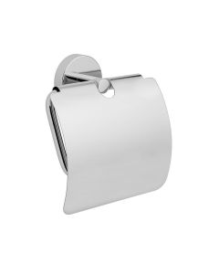 *CLEARANCE* VADO AX-SIR-180A-CP SIRKEL TOILET ROLL HOLDER WITH COVER