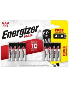 ENERGIZER 4+4 AAA BATTERIES