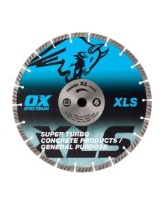 OX TRADE XL SUPER - TURBO SEGMENTED DIAMOND BLADE - CONCRETE & GP - 300/20MM XLS-300/20